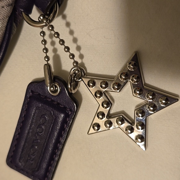 Coach EUC PatchWork CHEVRON Crossbody + Matching Clutch - Picture 16 of 17